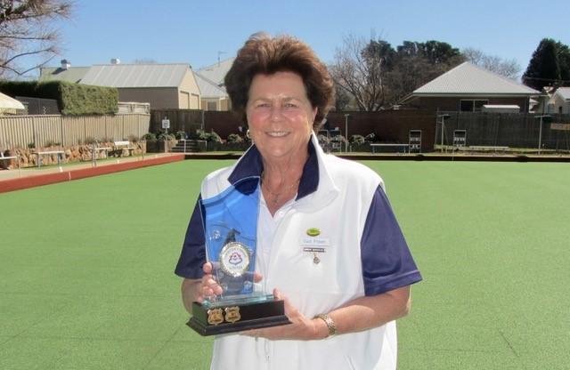 2018 Consistency Singles Winner, Gail Fraser