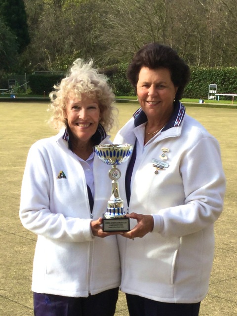 2017 Club Open Pairs Winners, Fran Post and Gail Fraser