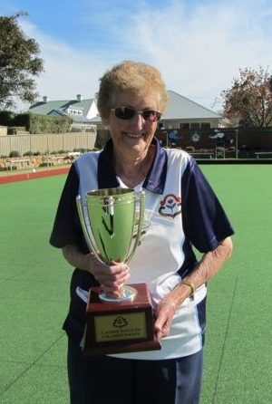 2017 Bowral Womens Club Singles Champion, Reta South