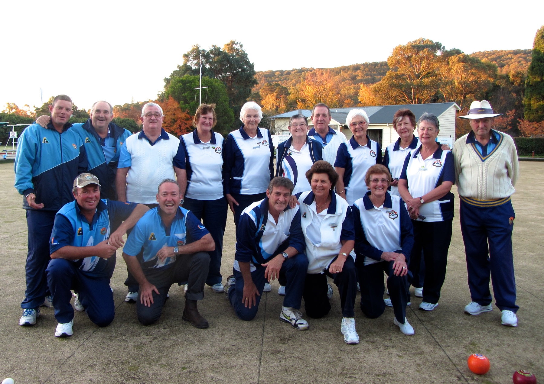 Challenge match between Bowral Men’s Grade 3 and Ladies Grade 4 winning Pennant teams.