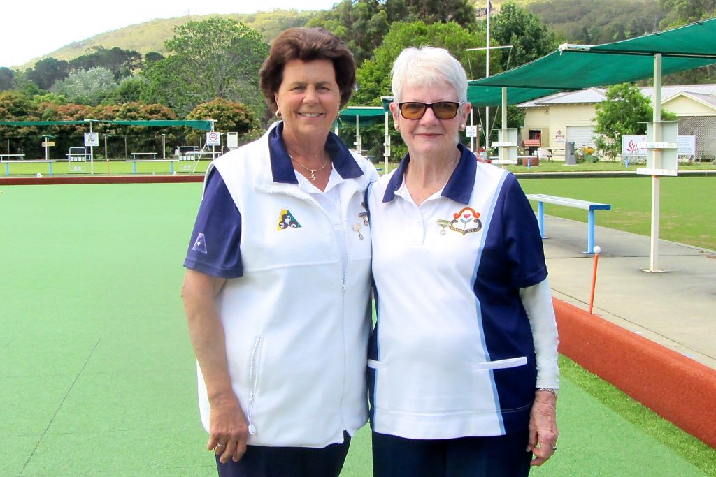 2017 Major / Minor Rotating Pairs Winners Gail Fraser and Margaret Pemberton